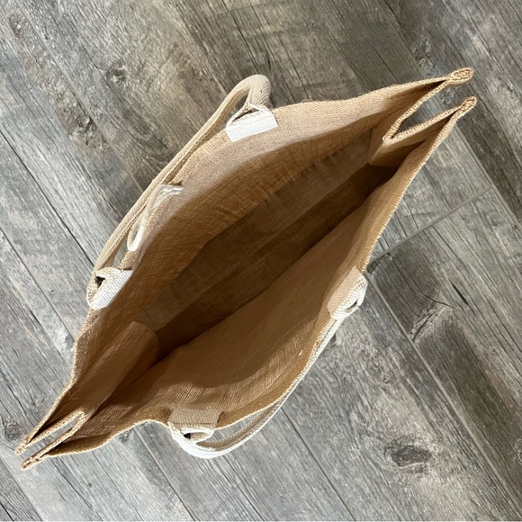 NWT L’BRI Canvas Market Tote - Picture 4 of 4